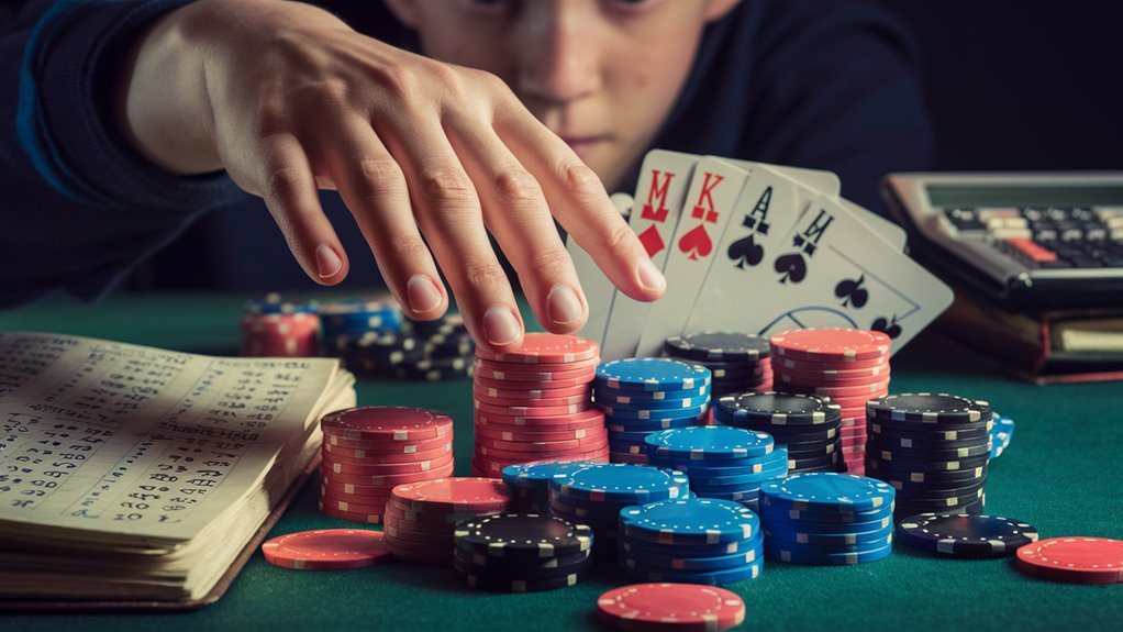 calculate poker betting ratios