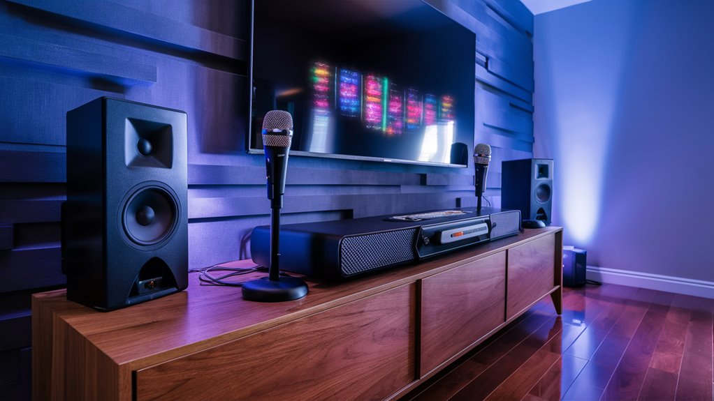 karaoke equipment room installation