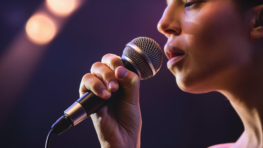 keep microphone properly positioned today