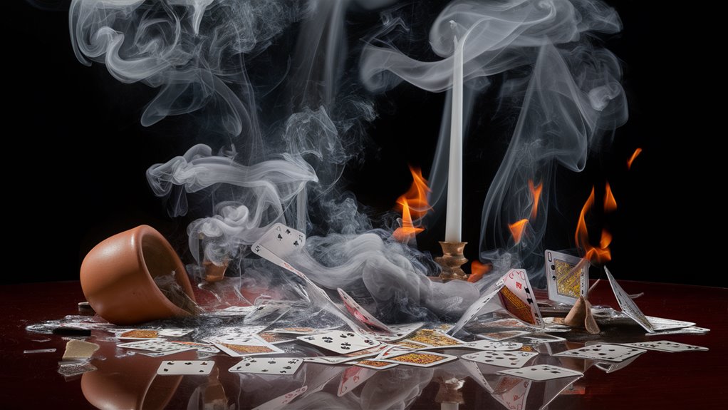 poker game smoke effects