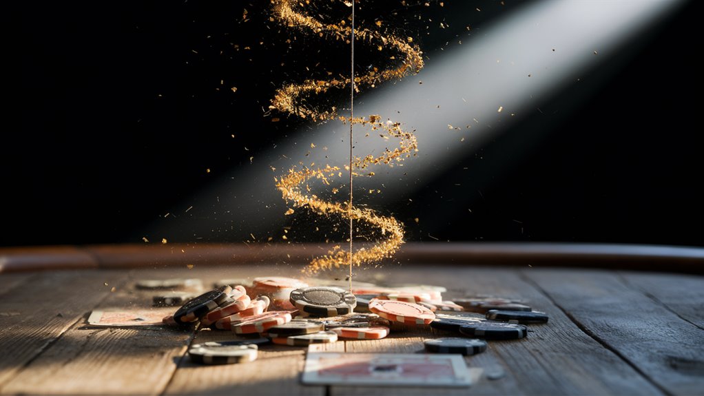 spinning dust dominates tables