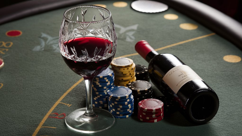 wine enhances casino entertainment