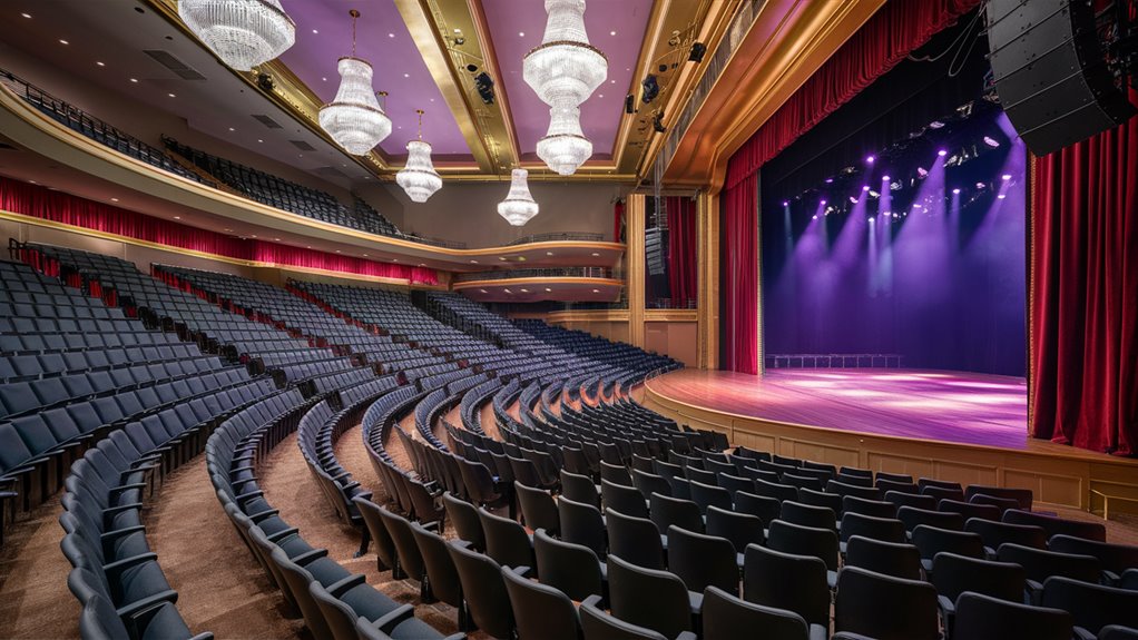 arranging spaces for events