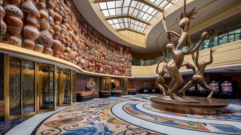 artists design casino features
