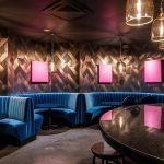 chic karaoke room design