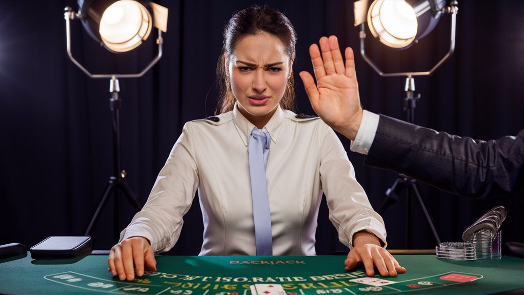 disregarding casino table rules