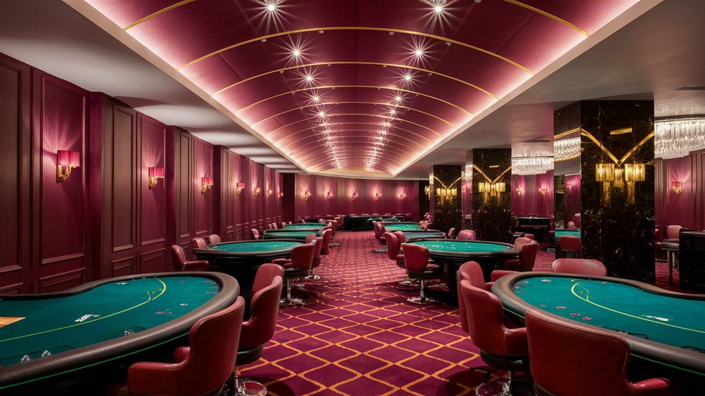 enticing atmosphere for casino gambling