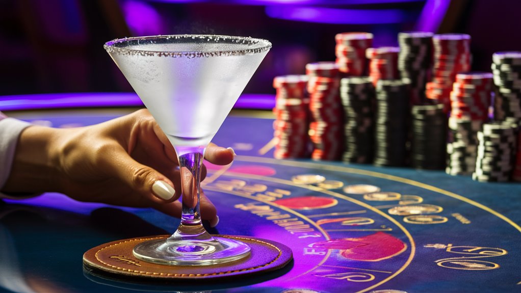 free drinks encourage gambling