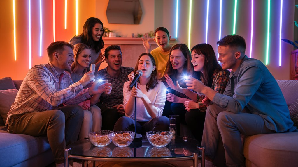 plan fun singing party