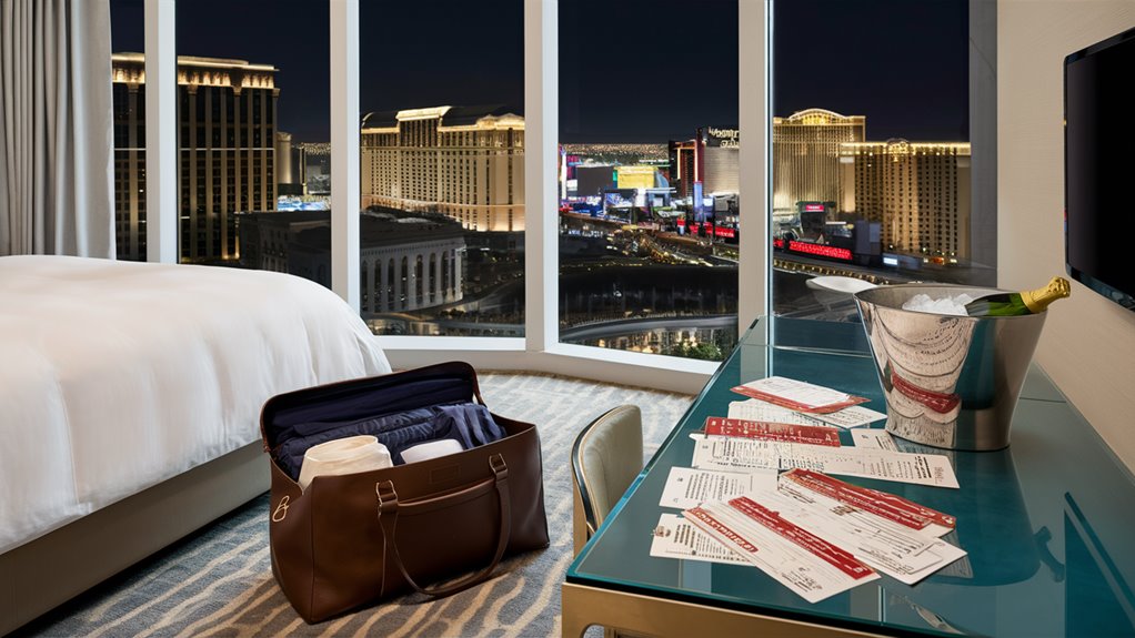 preparing for casino trip