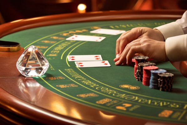 revealing baccarat card game