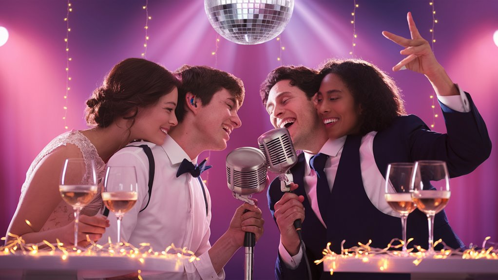 sing love songs together