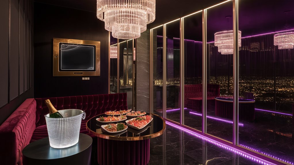 upscale private singing rooms