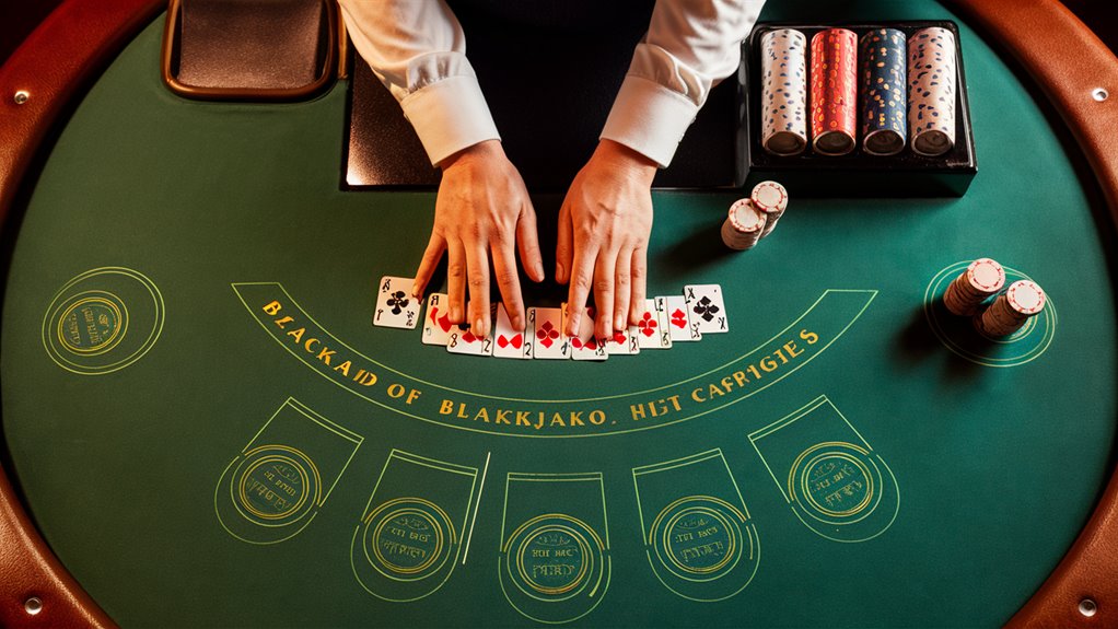 vocabulary for playing blackjack